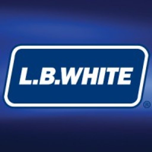L.B. WHITE logo