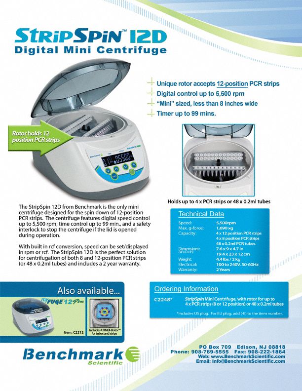 Benchmark Scientific 3G-OTH-360307