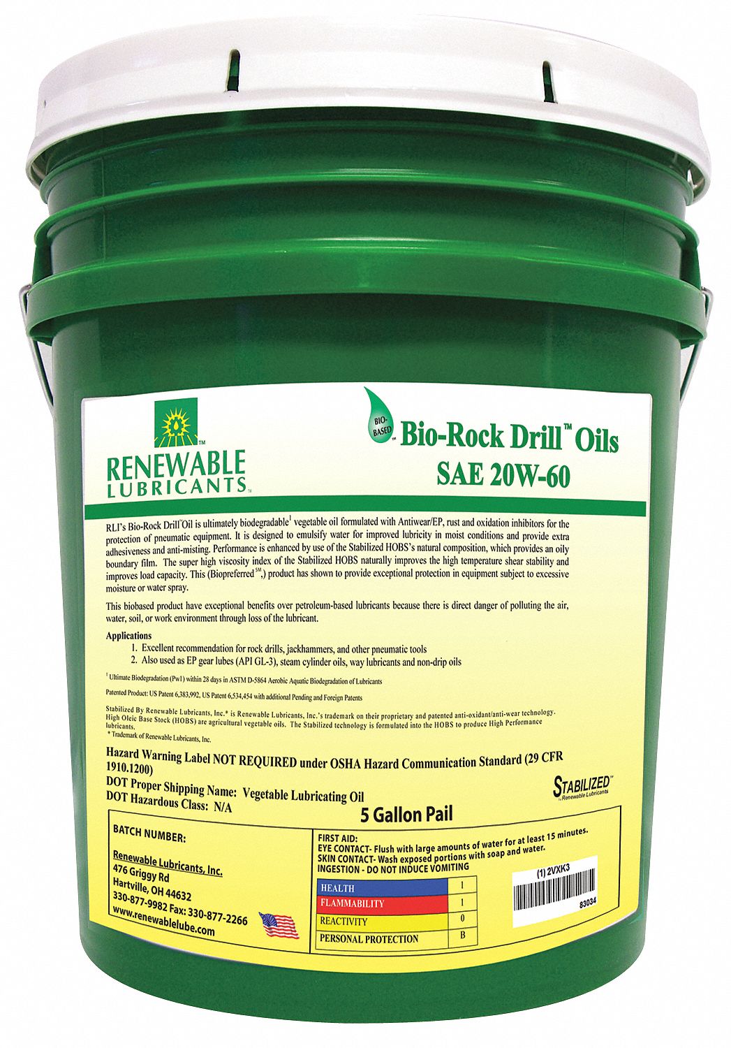 Renewable Lubricants 3G-OTH-147682