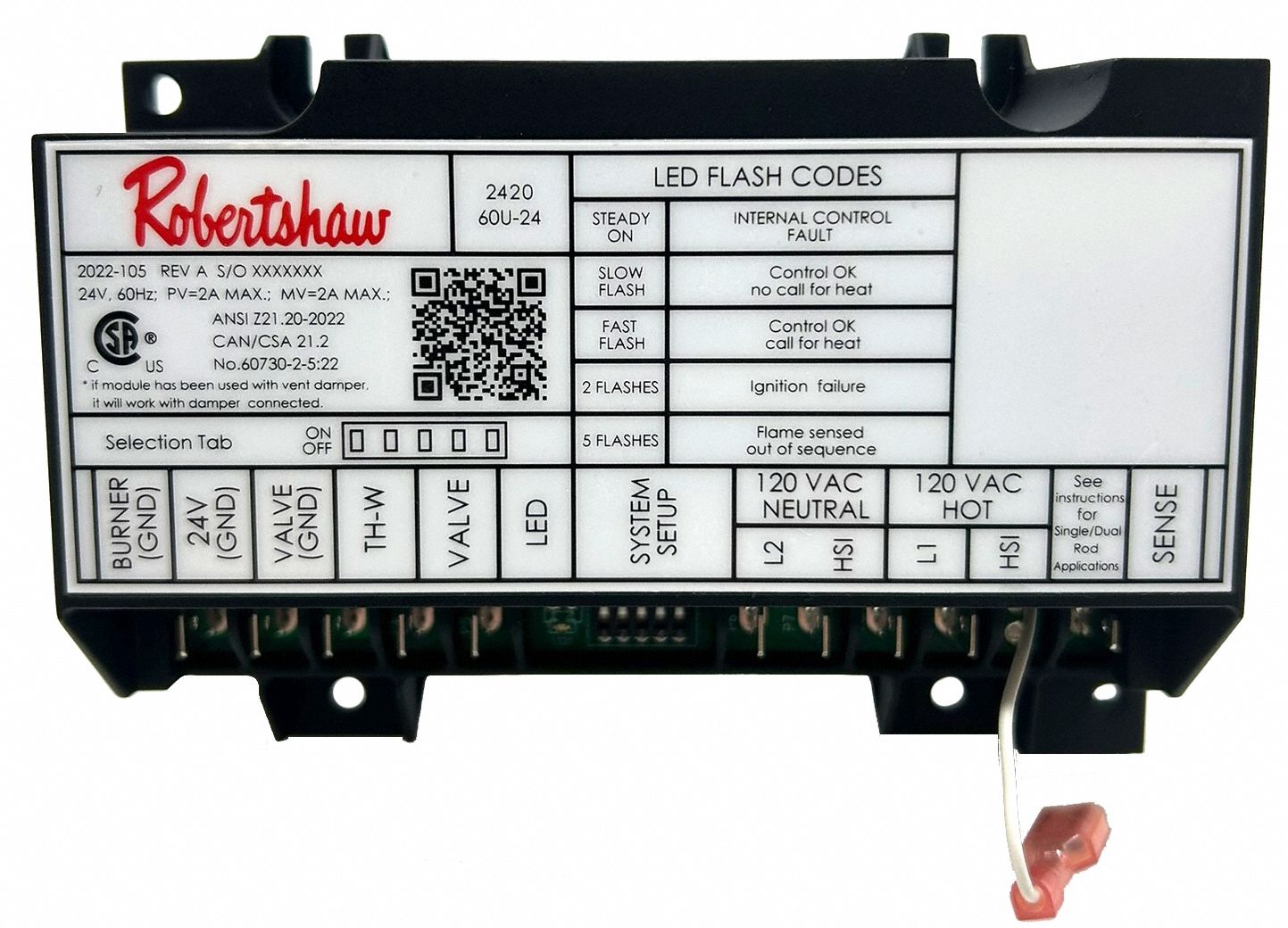 Robertshaw 3G-OTH-67667