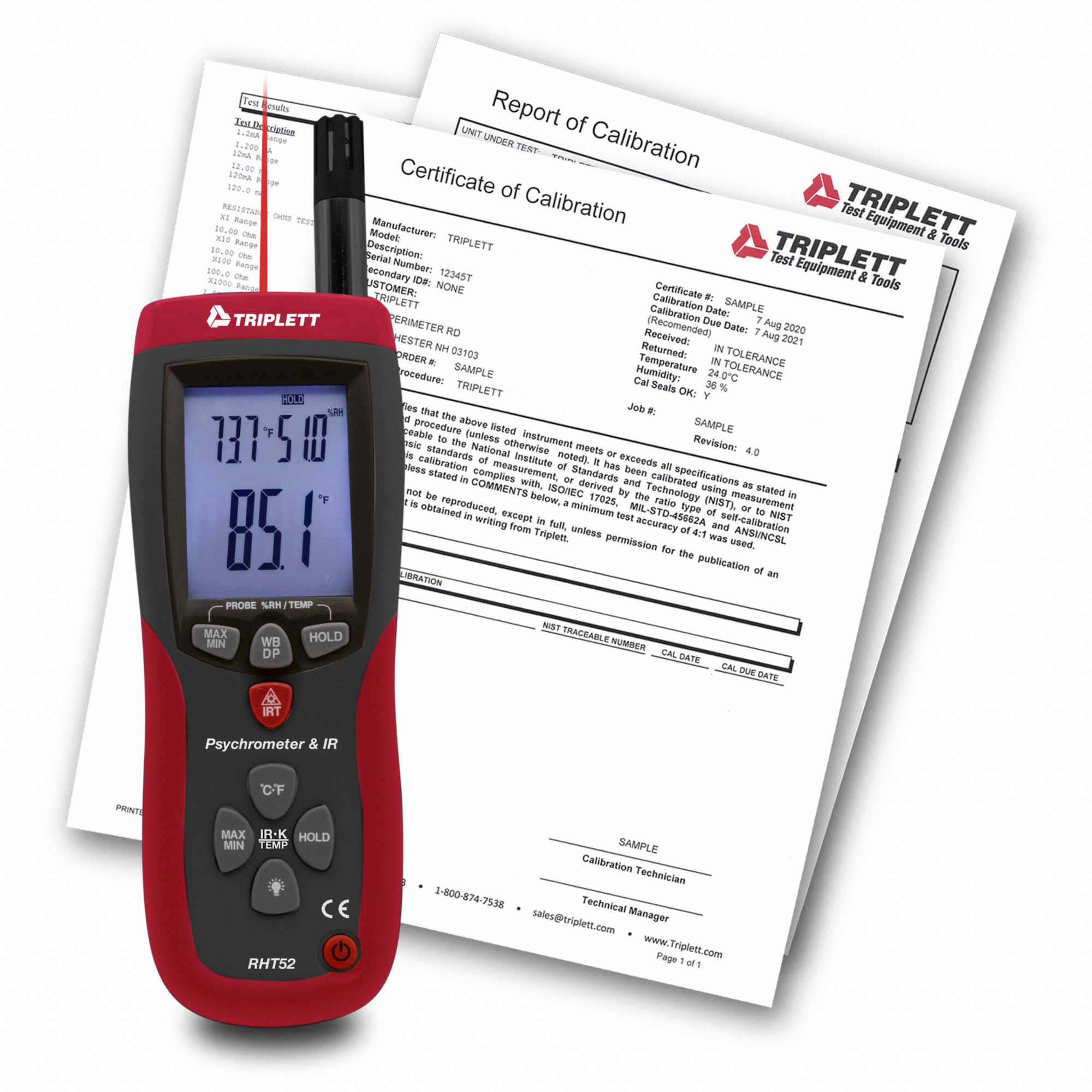 Triplett Hygro-thermometer Dew 3G-OTH-202202
