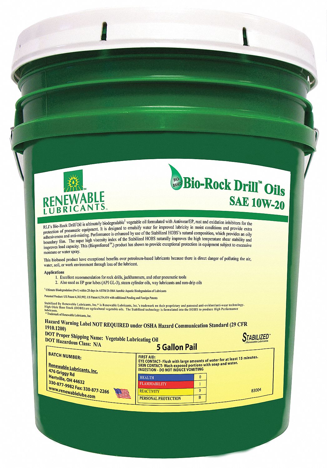 Renewable Lubricants 3G-OTH-147676