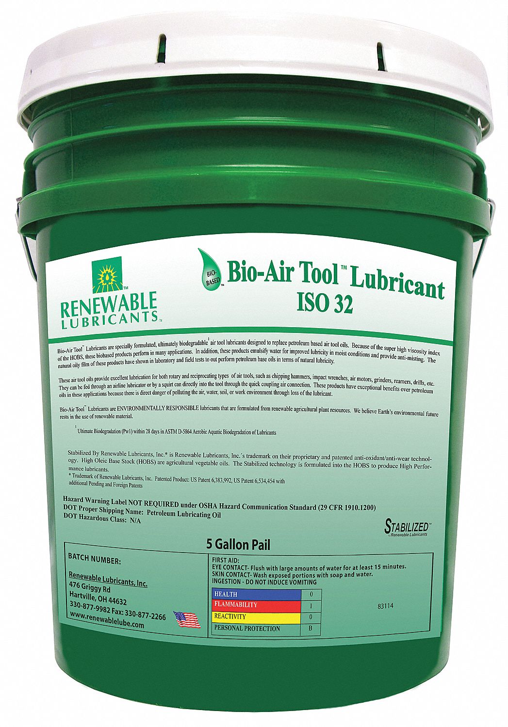 Renewable Lubricants 3G-OTH-147697