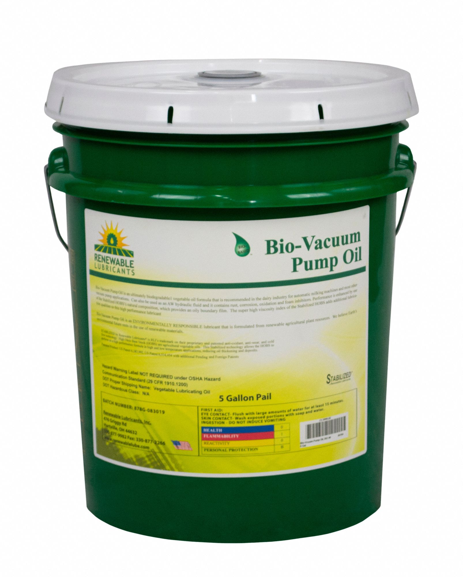 Renewable Lubricants 3G-OTH-152176