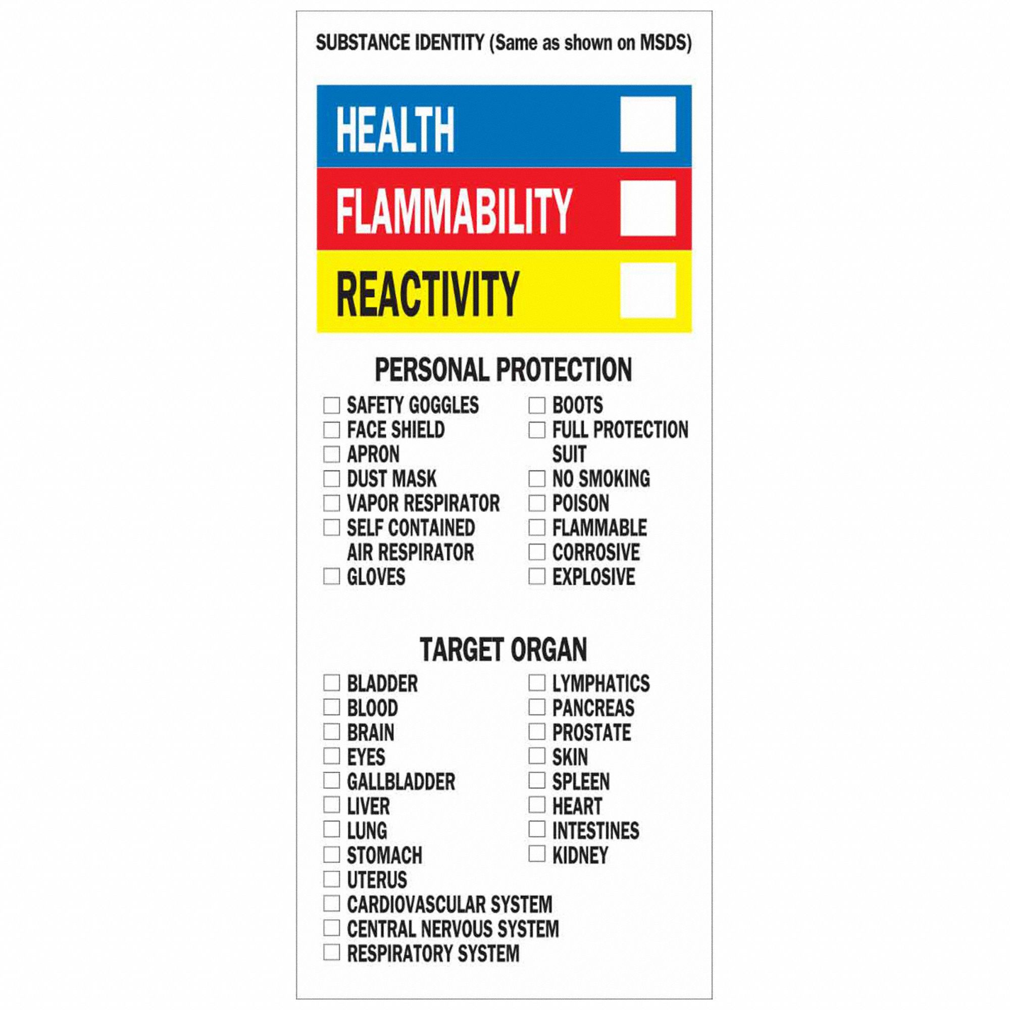 Brady Nfpa 3G-OTH-560913