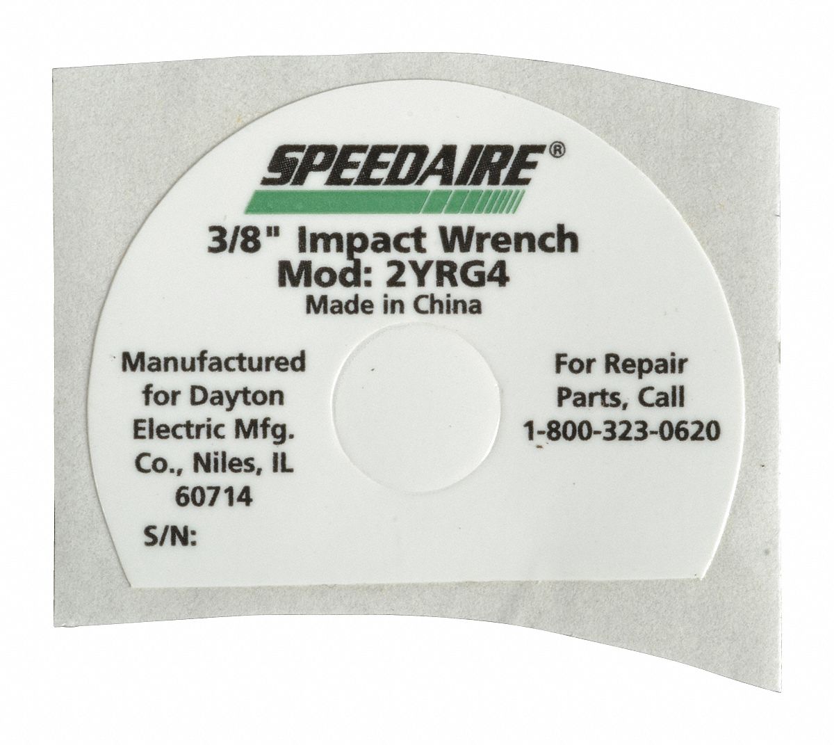 Speedaire 3G-OTH-165080