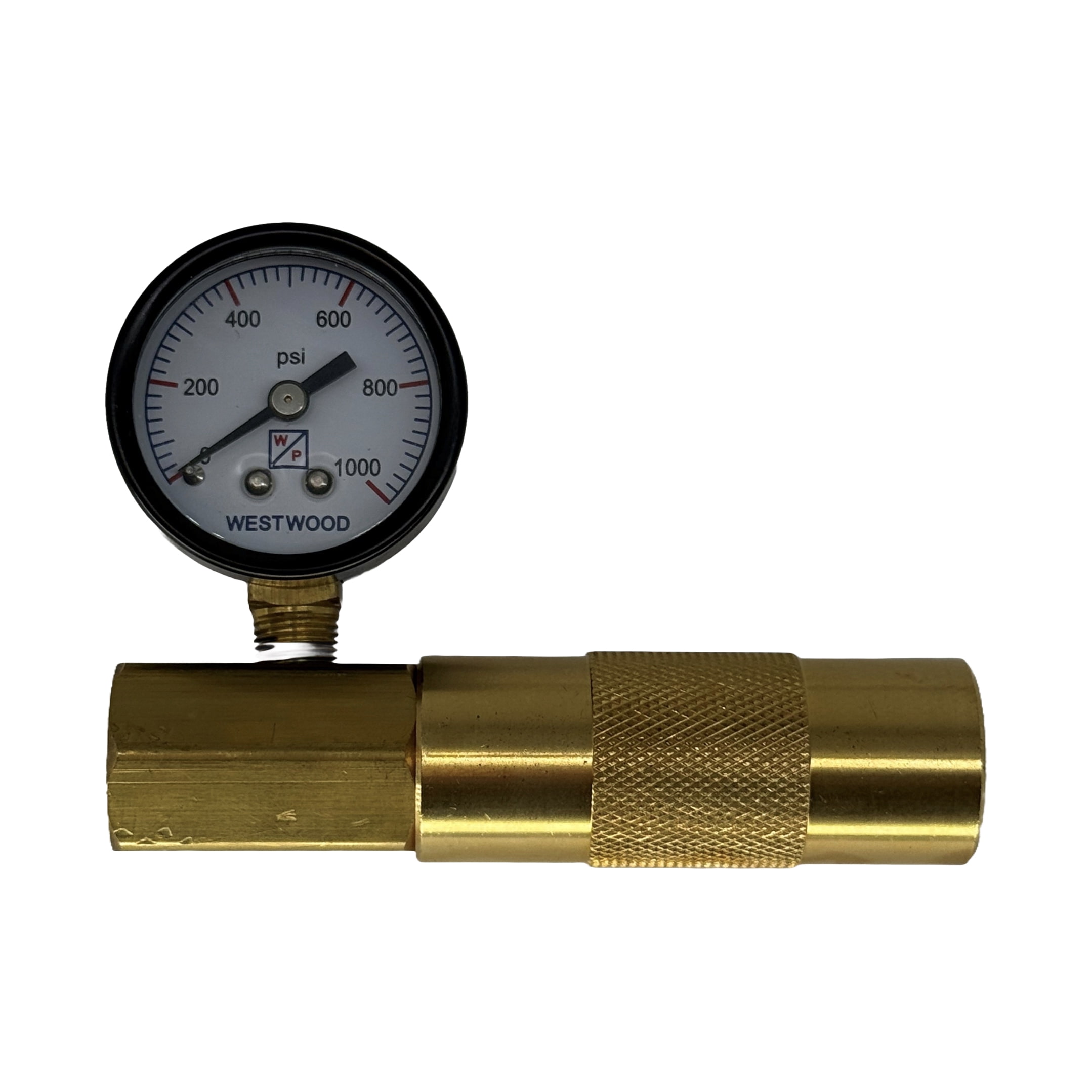 CO2 Blow Out Gun with 1,000 PSI Pressure Gauge | T32-15