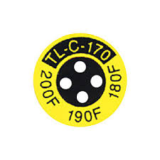 Temperature adhesive label 5 points 143..166°C (pack of 30) TL-C5-290-30