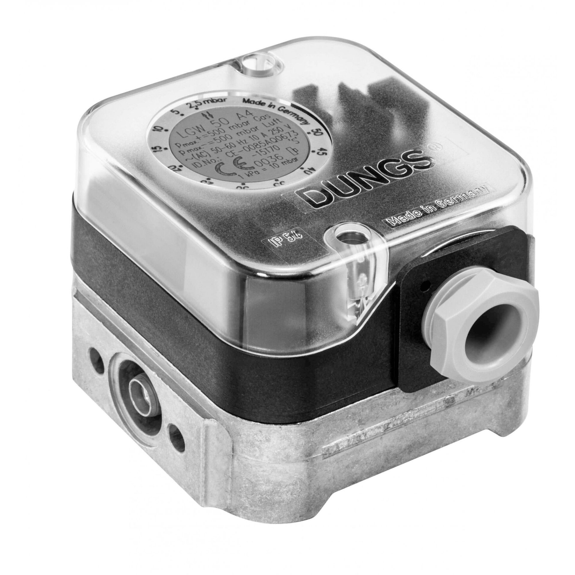 Pressure switch LGW 3 A2 P 0.4 - 3 Mbar