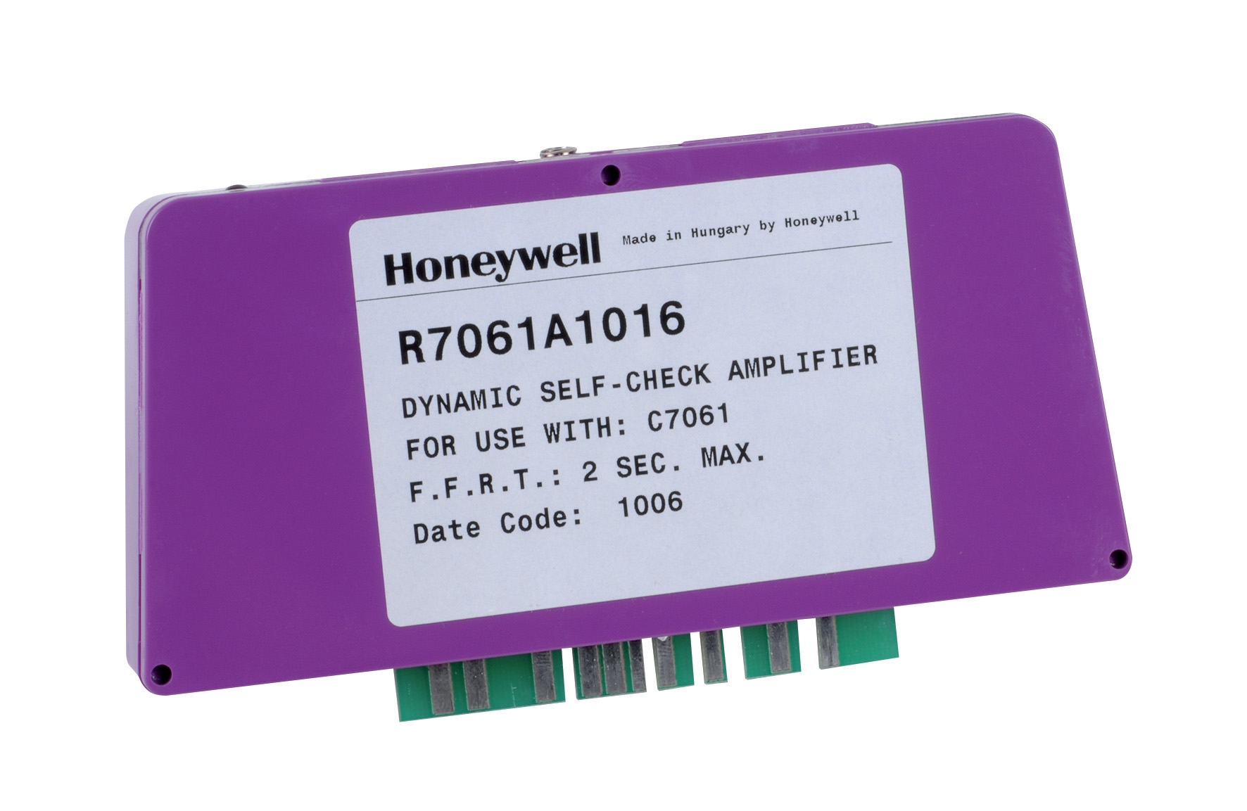 Self-checking UV amplifier 2sec for EC7800 with C7076 type R7886A1001