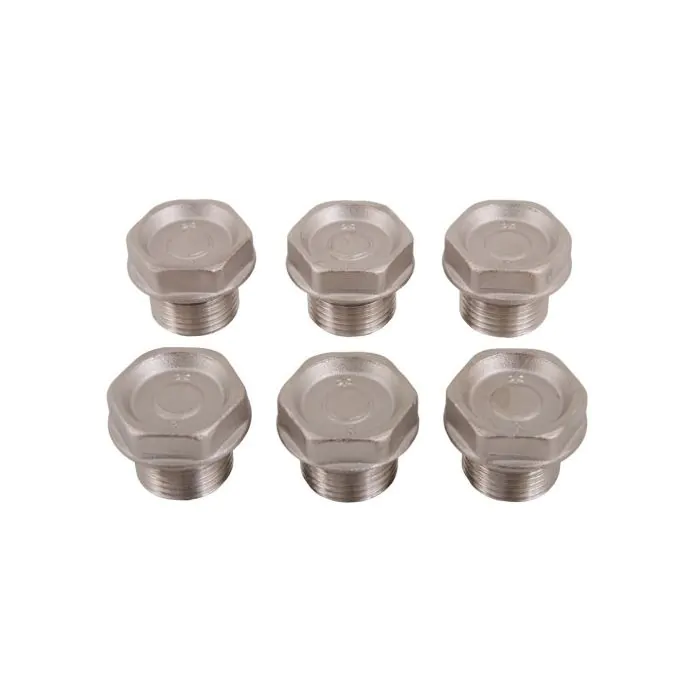 KIT 158 VALVE PLUGS (NICKEL)