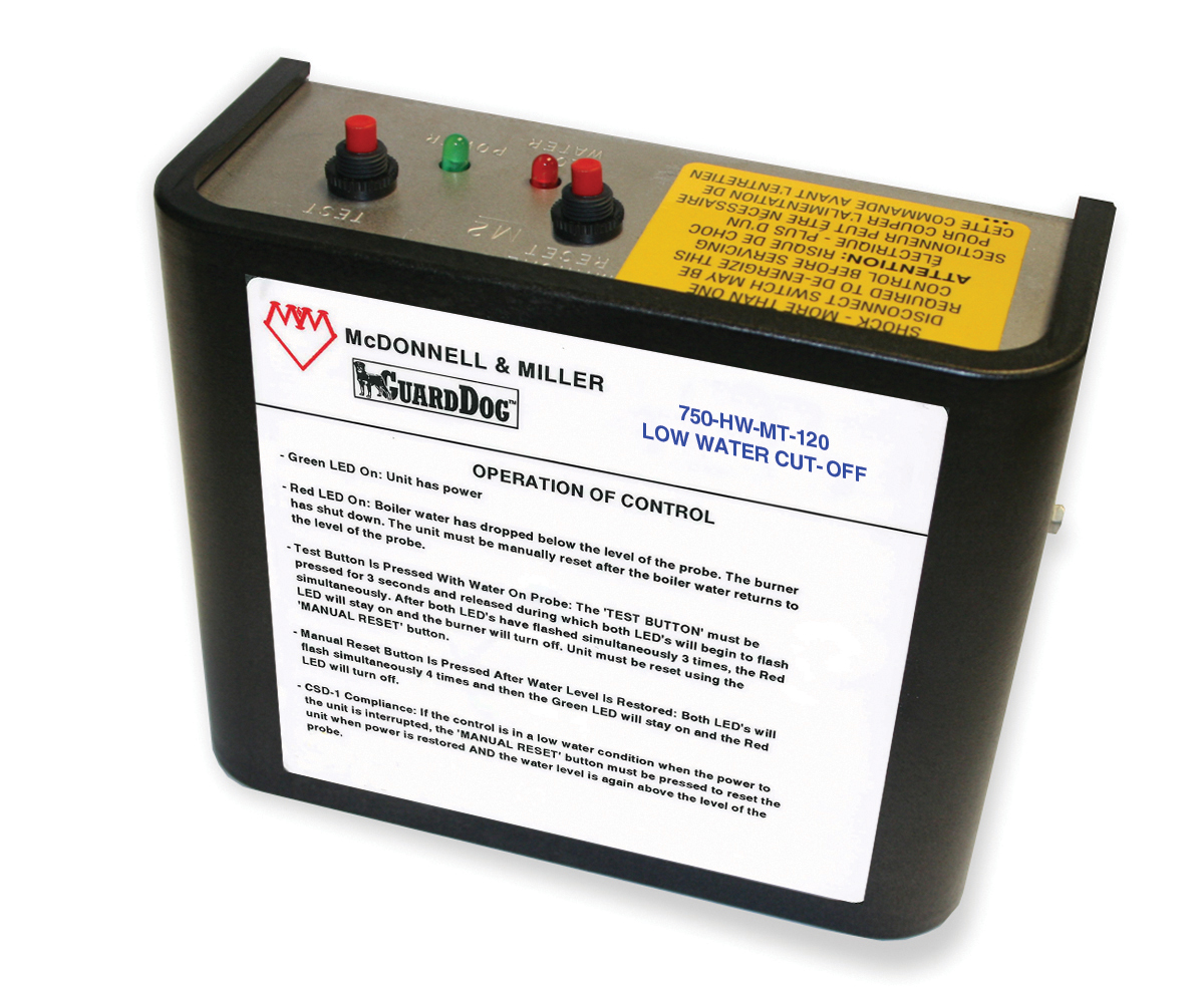 Mcdonnell & Miller Series 750 and 751P/752P Low Water Cut-Offs - Low Water Cut Offs