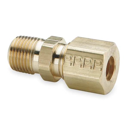 Bracket connector 1"x1/4"F brass