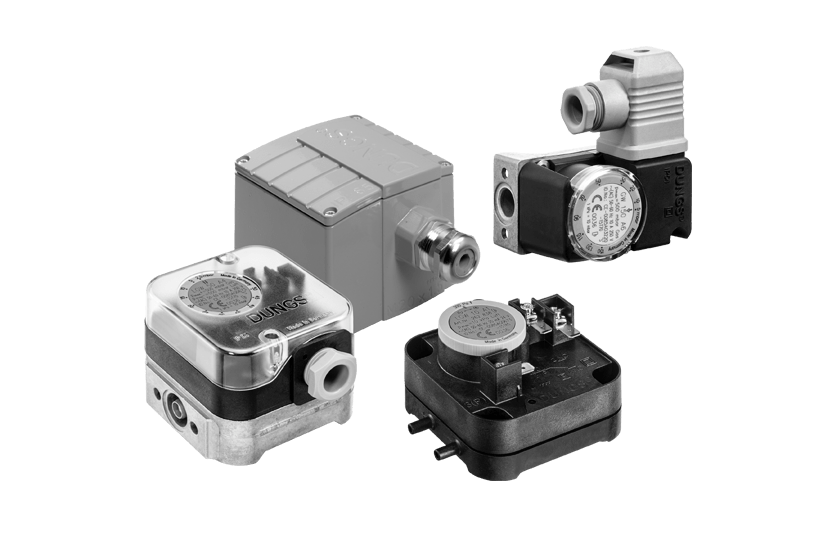 DUNGS Portfolio Overviews and Selection Tool - Pressure switch