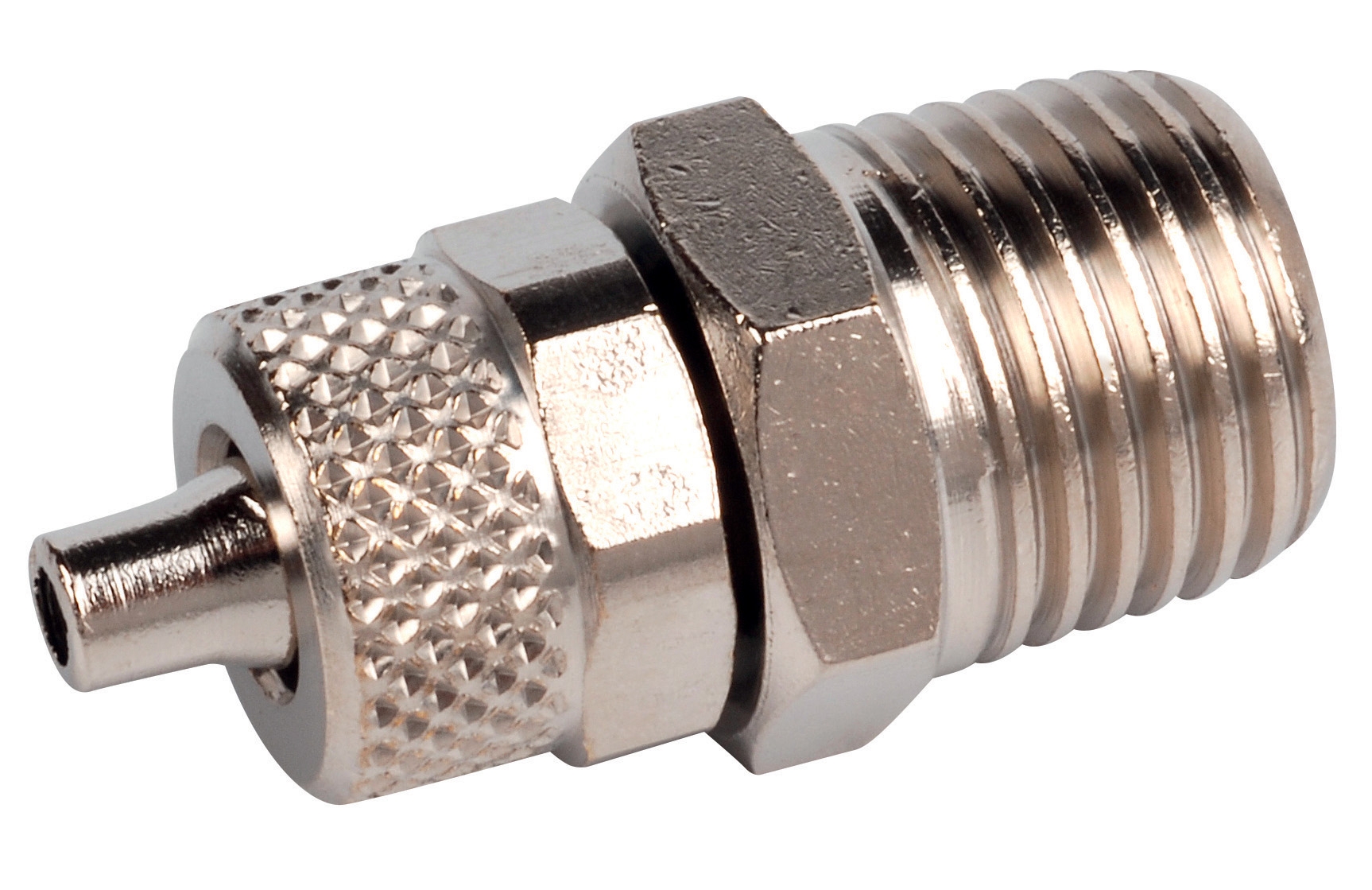 Straight coupling M3/8 T6/4