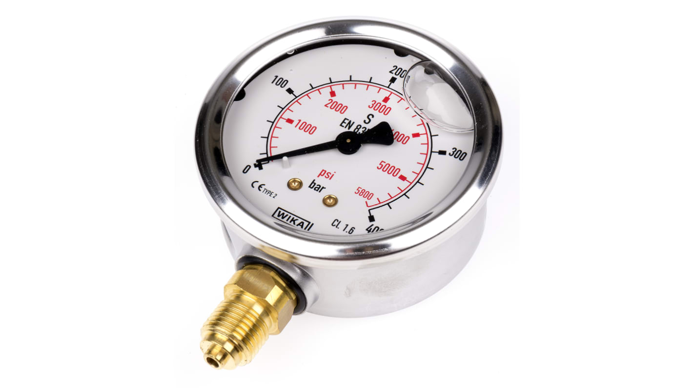High pressure gauge 0/200 Bar