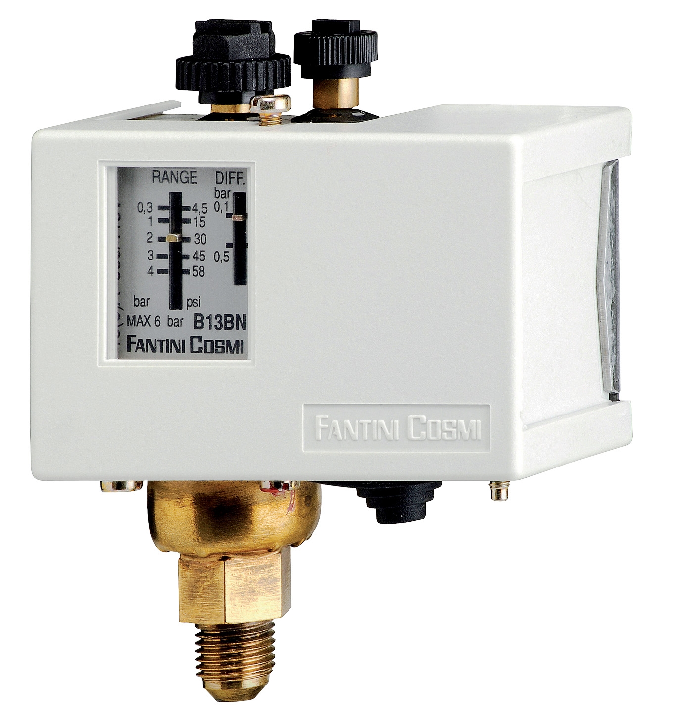 Bellows pressure switch B13CN 1-10 bar