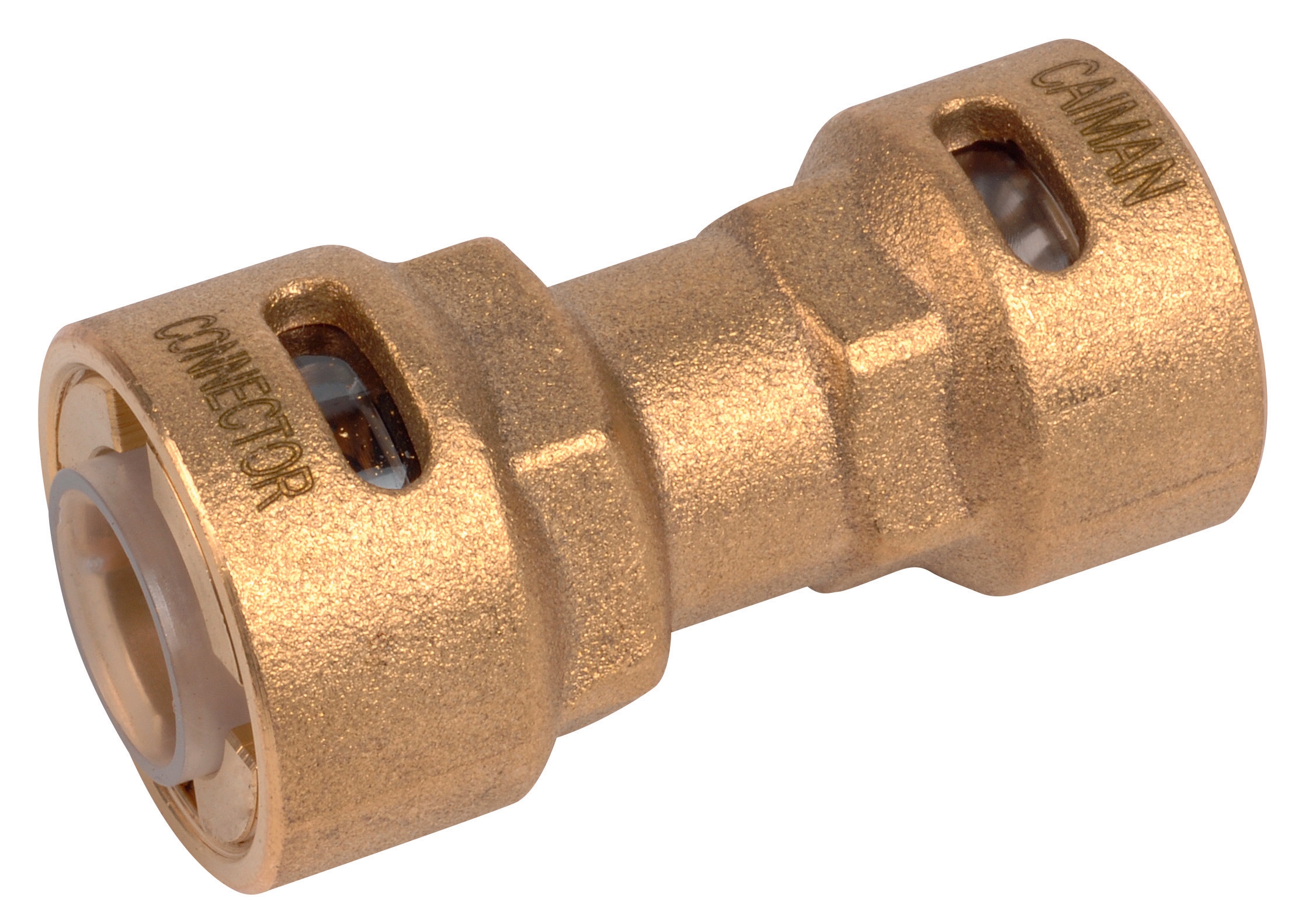 Straight quick pressure coupling 1/2 5/8