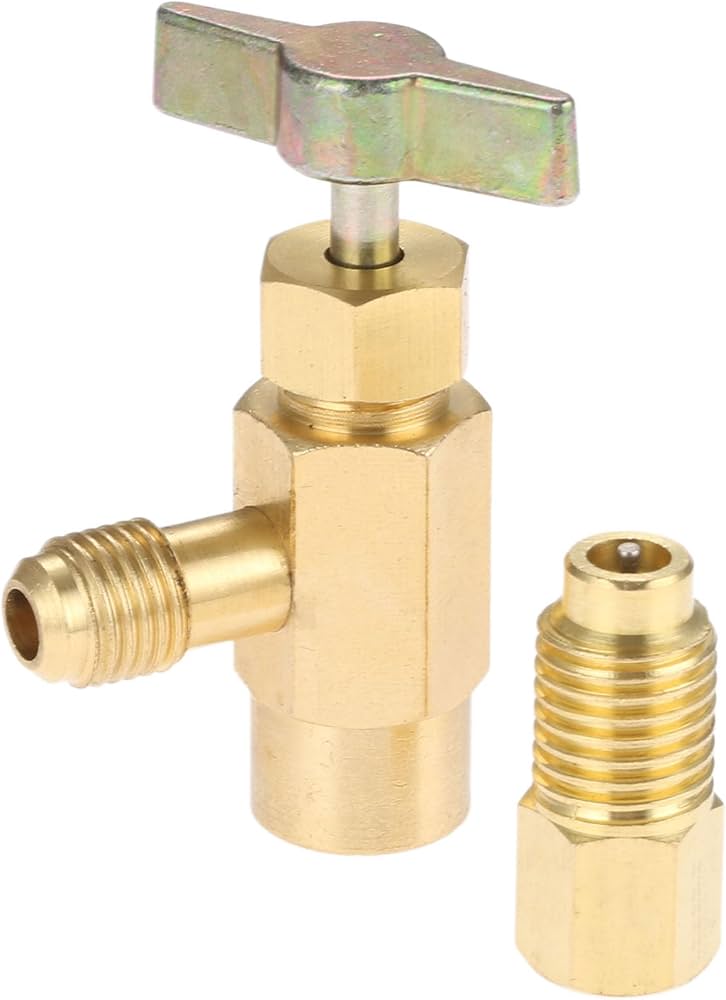 Bottle adapter R1234YF 21.8 - 1/4"LH SX