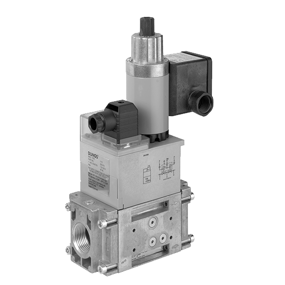 DUNGS DMV ZR/602 - Dual Modular Safety Shutoff Valves with Two-stage operation (US/CA)