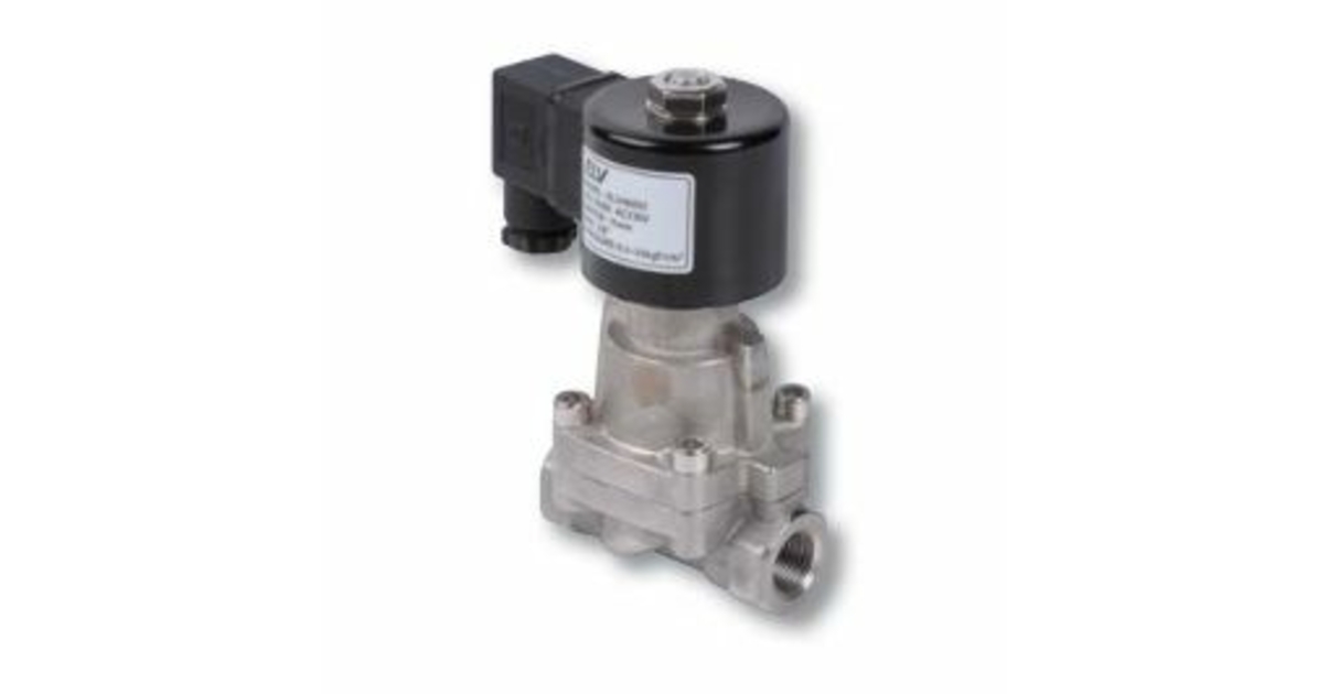 Stainless solenoid valve 1"1/2 220v viton