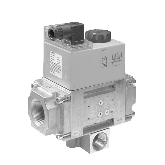 DUNGS DMV & Vent Line Adapters - Dual Modular Safety Shutoff Valves & Vent Line Adapters (US/CA) - Double solenoid valve