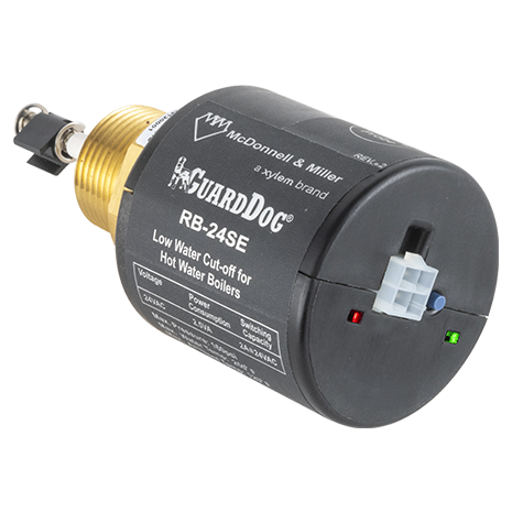 The RB-24SE low water cut-off offers several features: Patented Self-Cleaning Probe minimizes scale build-up and extends recommended cleaning interval to 5...