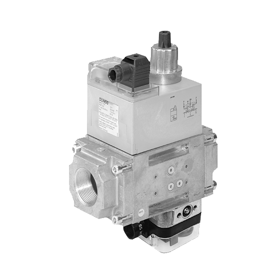 DUNGS DMV/622 & POC - Dual Modular Safety Shutoff Valves with "Proof of Closure" (US/CA) - Double solenoid valve