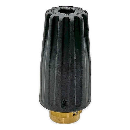 Round jet nozzle type HHP 1/4"M index 09 angle 0° BSPT