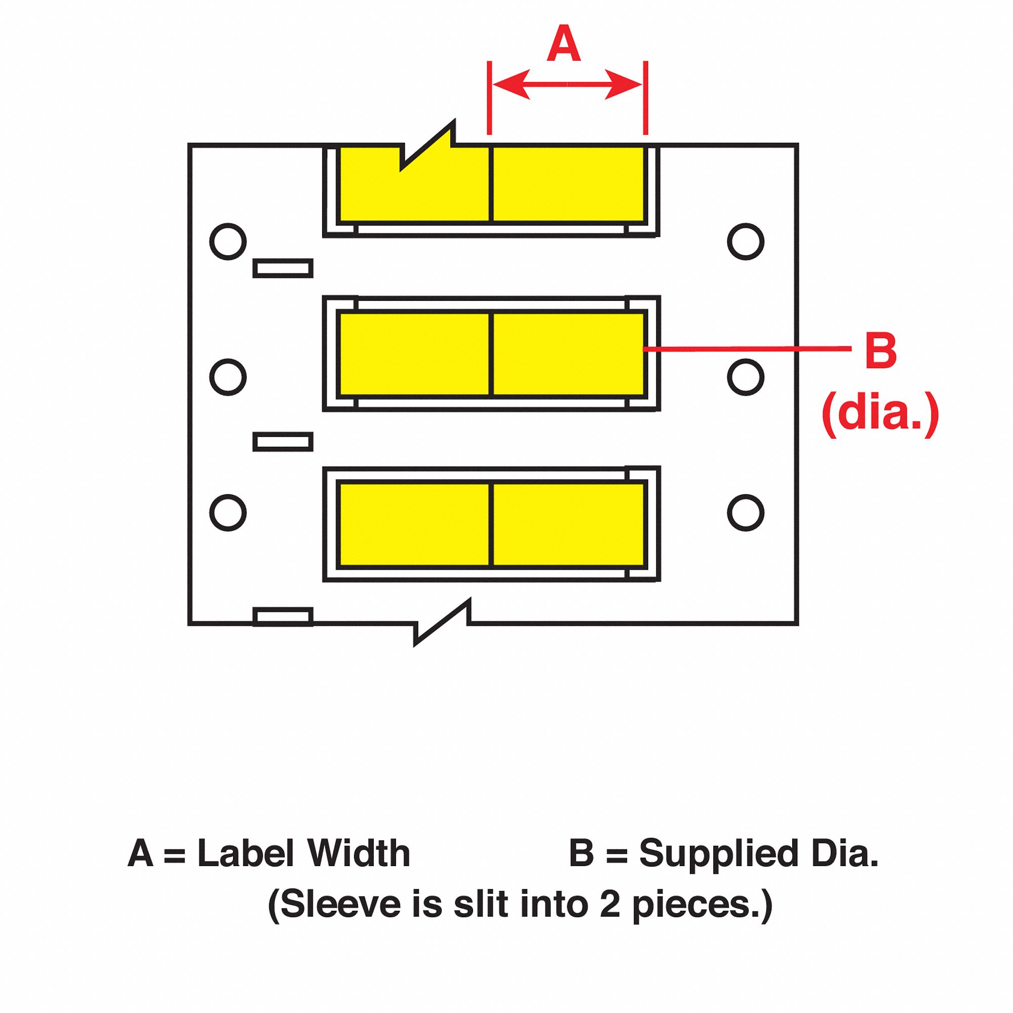 HP&HT discharge sleeve for EB3 L=200mm 301433