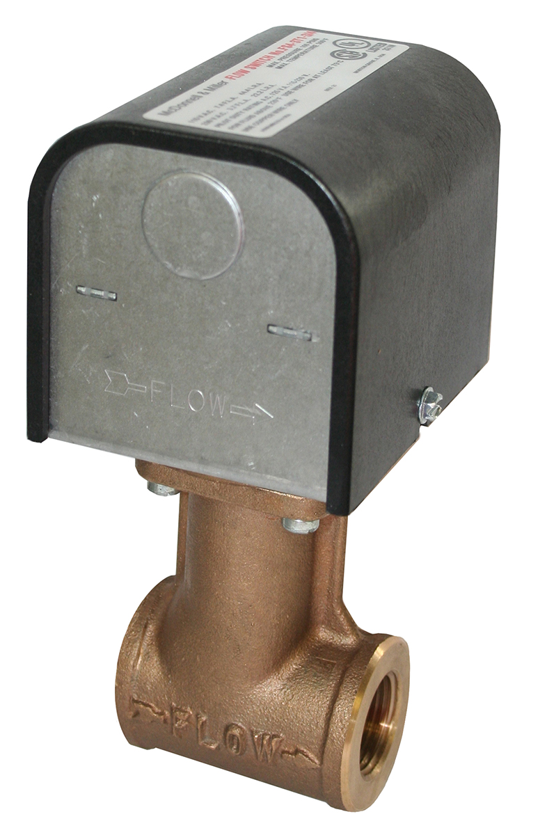 In-line configuration eliminates need for a pipe tee Sizes available 3 4 NPT 1 NPT Paddles available for low, medium or high flow Two electrical...
