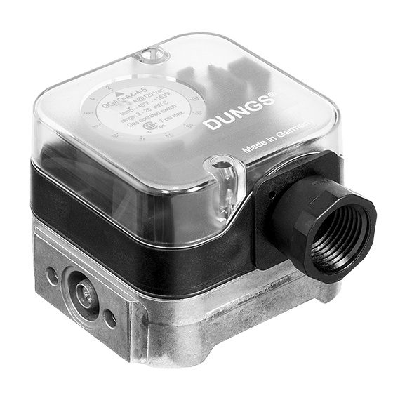 DUNGS GGAO...A4 - Pressure Switches for gas, air, flue, exhaust gases and hydrogen (US/CA)