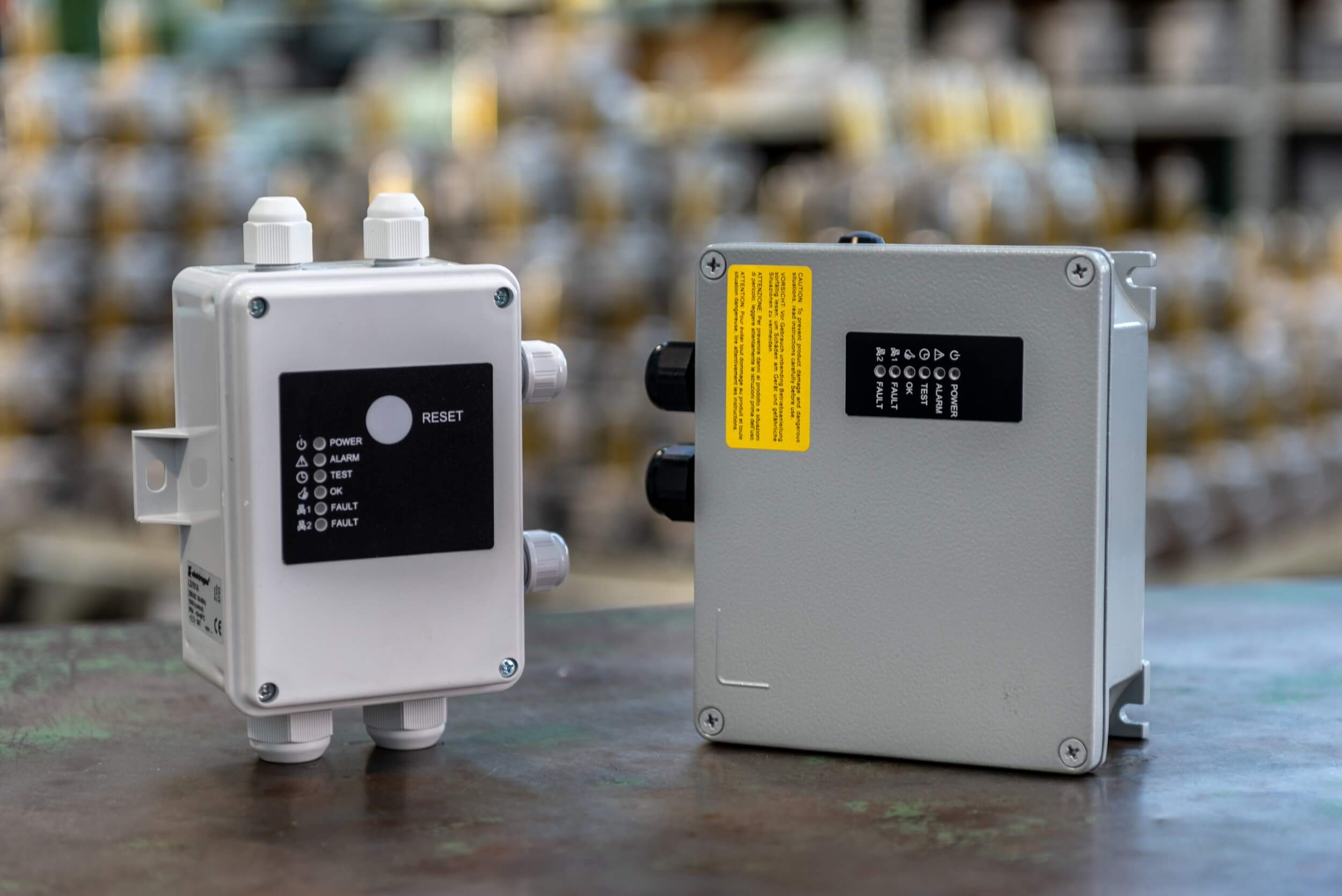 Elektrogas Tightness check for gas trains. LD tightness control design, composed of automation shutoff valves, verifies the absence of inadmissible leaks in gas trains. The check can be started before igniting the gas burner or after it stops. This device is used in industrial firing processes and forced draught burners (when power exceeds 1200 kW, according to EN 746-2 and EN 676). LD1 is the basic version of the electronic control, driven by a dedicated microchip. LD-LDM upgraded versions include electronic control integrated with optional pressure switches, auxiliary valves, and metal housing. - Valve Proving Systems