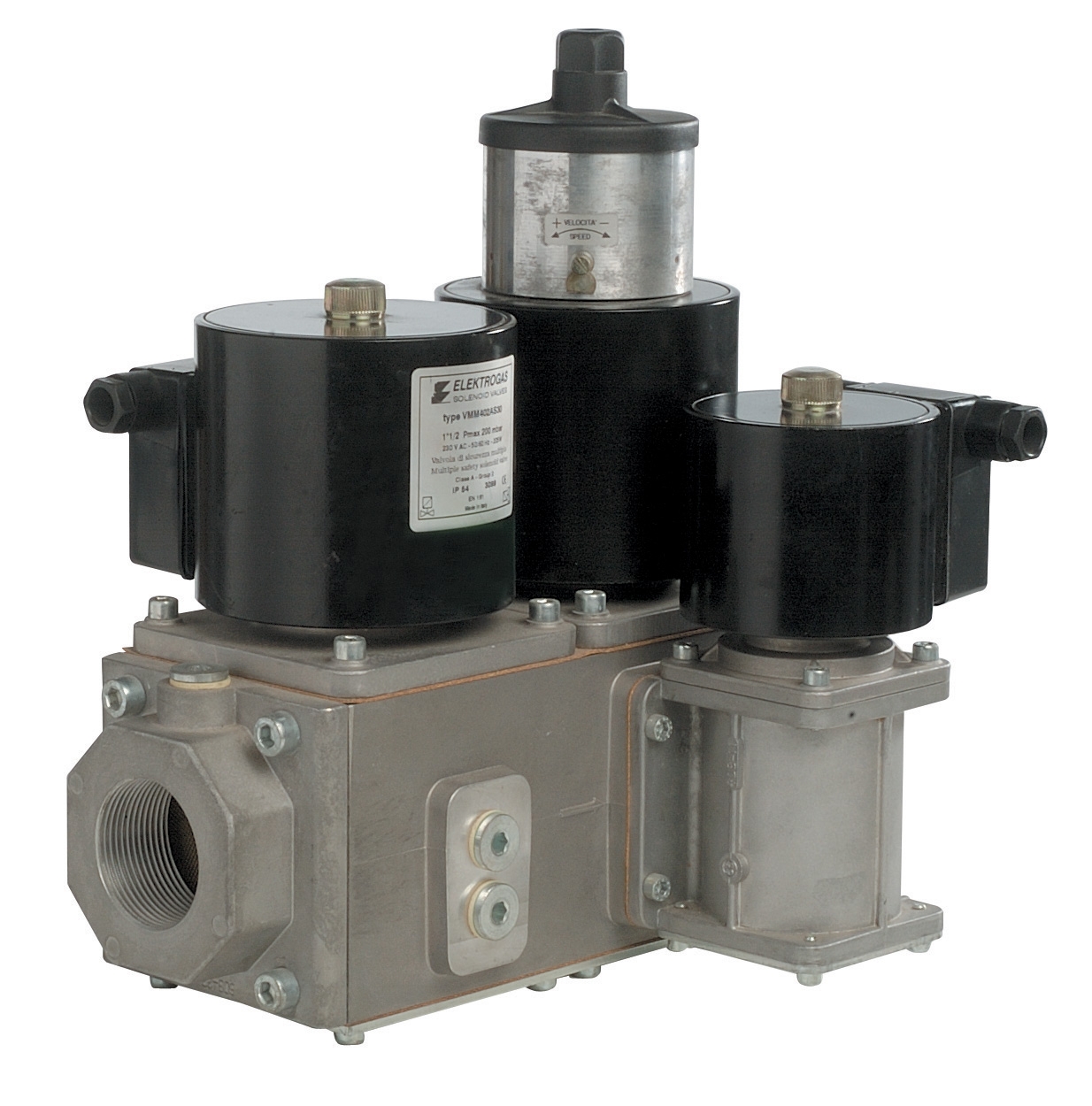 Multibloc VMM255AS10 D25 500Mb (quick valve with by-pass D15 right side)