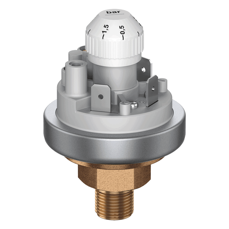 Air pressure switch 10 to 40 Mbar without accessory 93087222511
