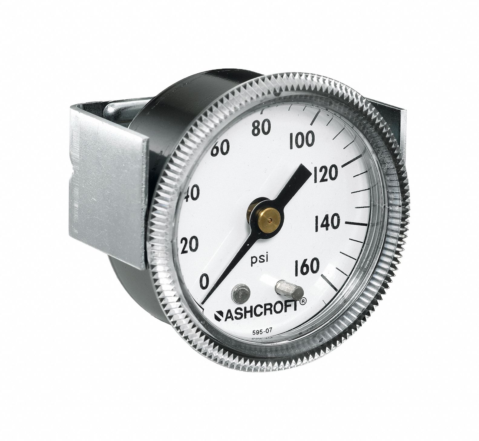 ABS axial gauge D40 0/+1,6bar G1/8