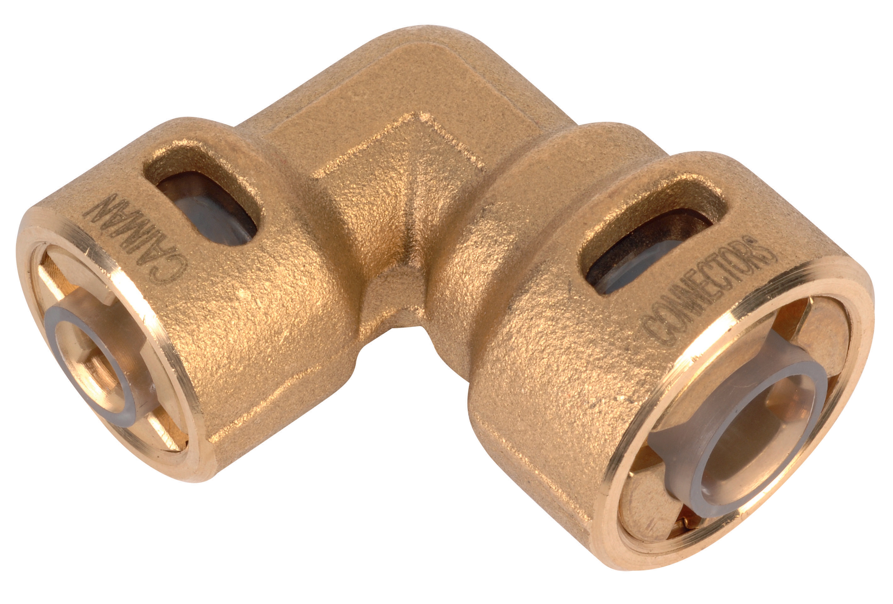 Quick coupler 90° reduction 3/8 1/2