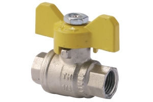 Butterfly gas valve 1/4"