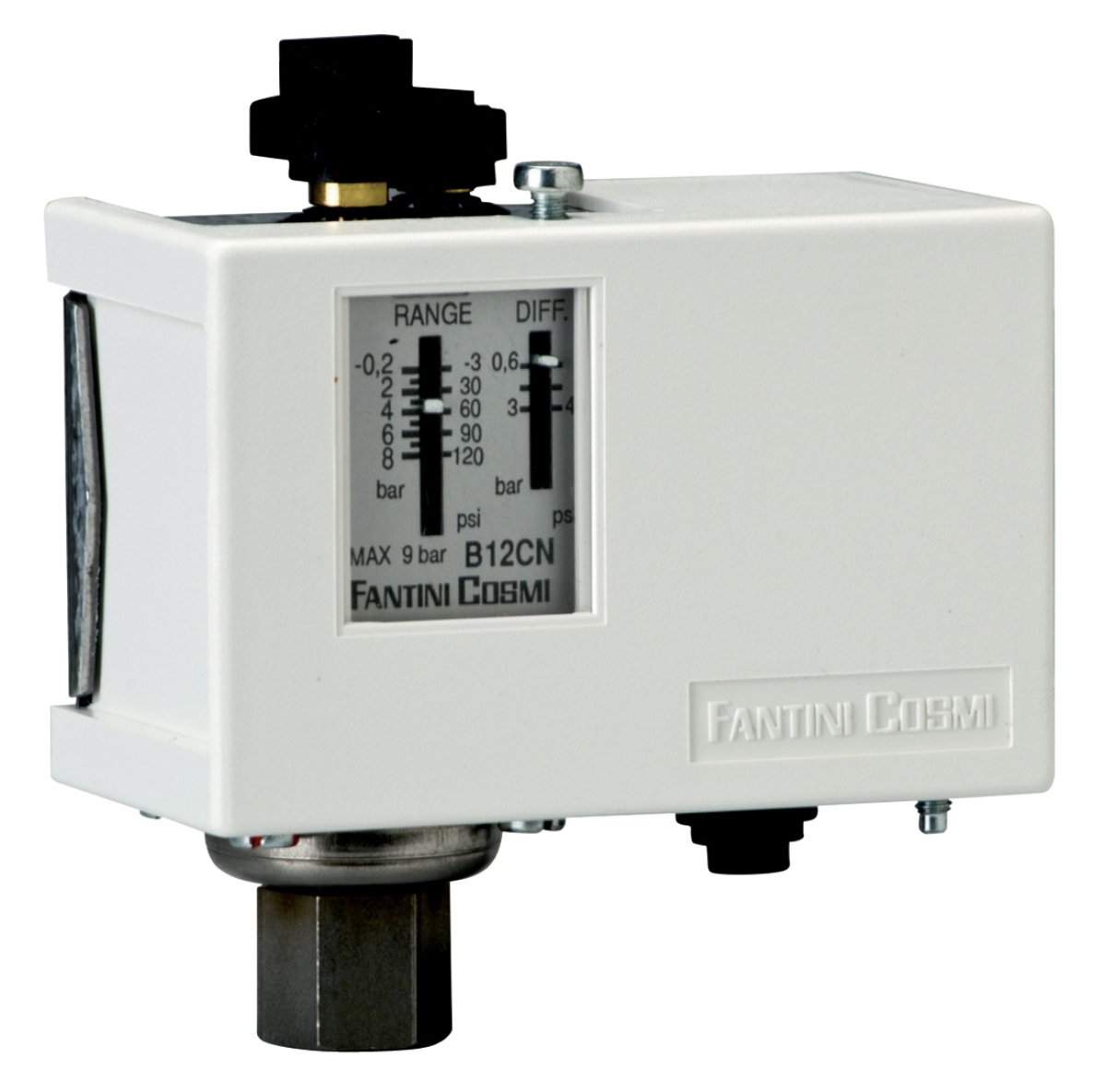 Pressure switch B12CRNY -0.2-8 bar