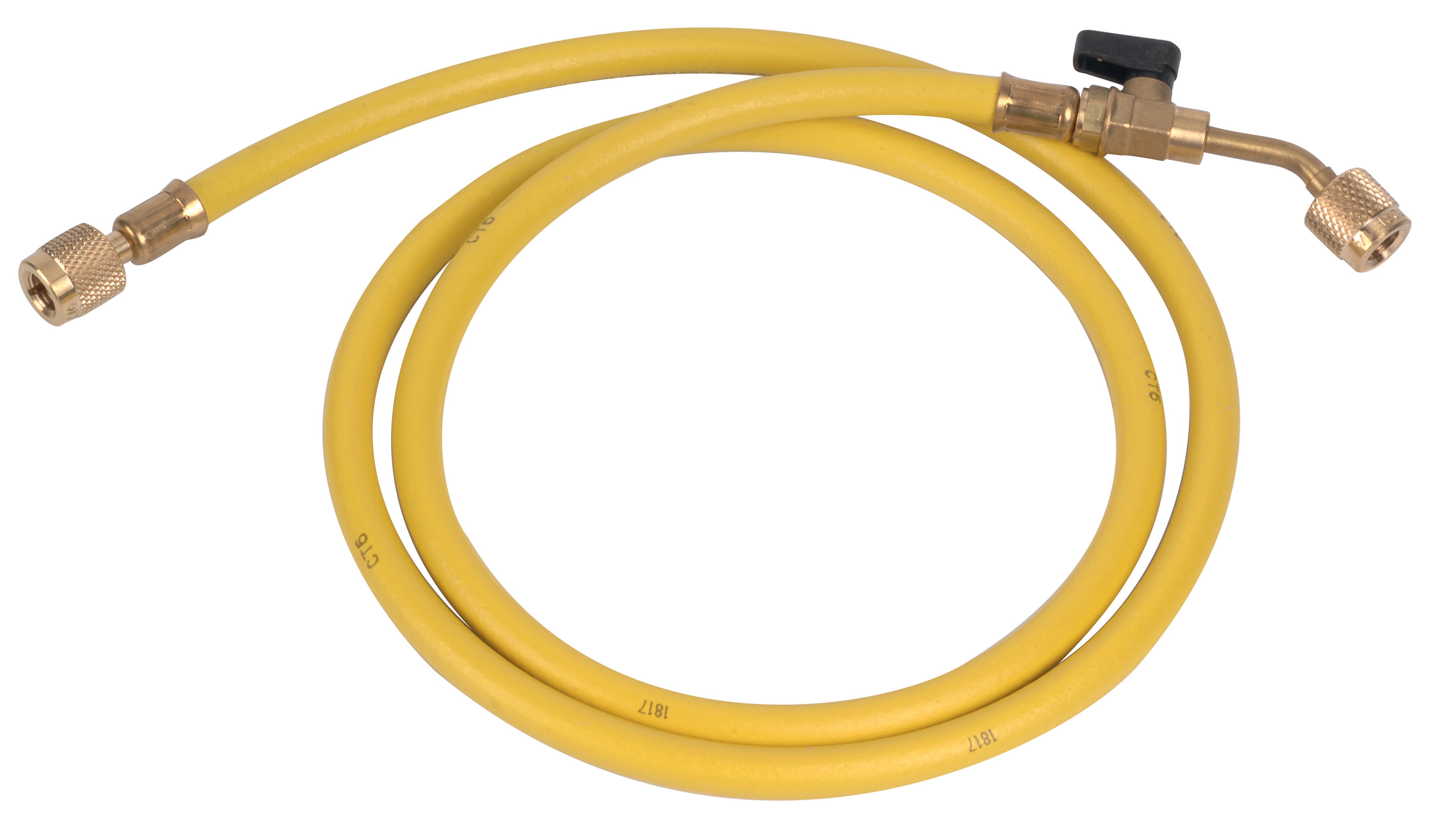 1500+yellow valve flexible 5/16" - 5/16"