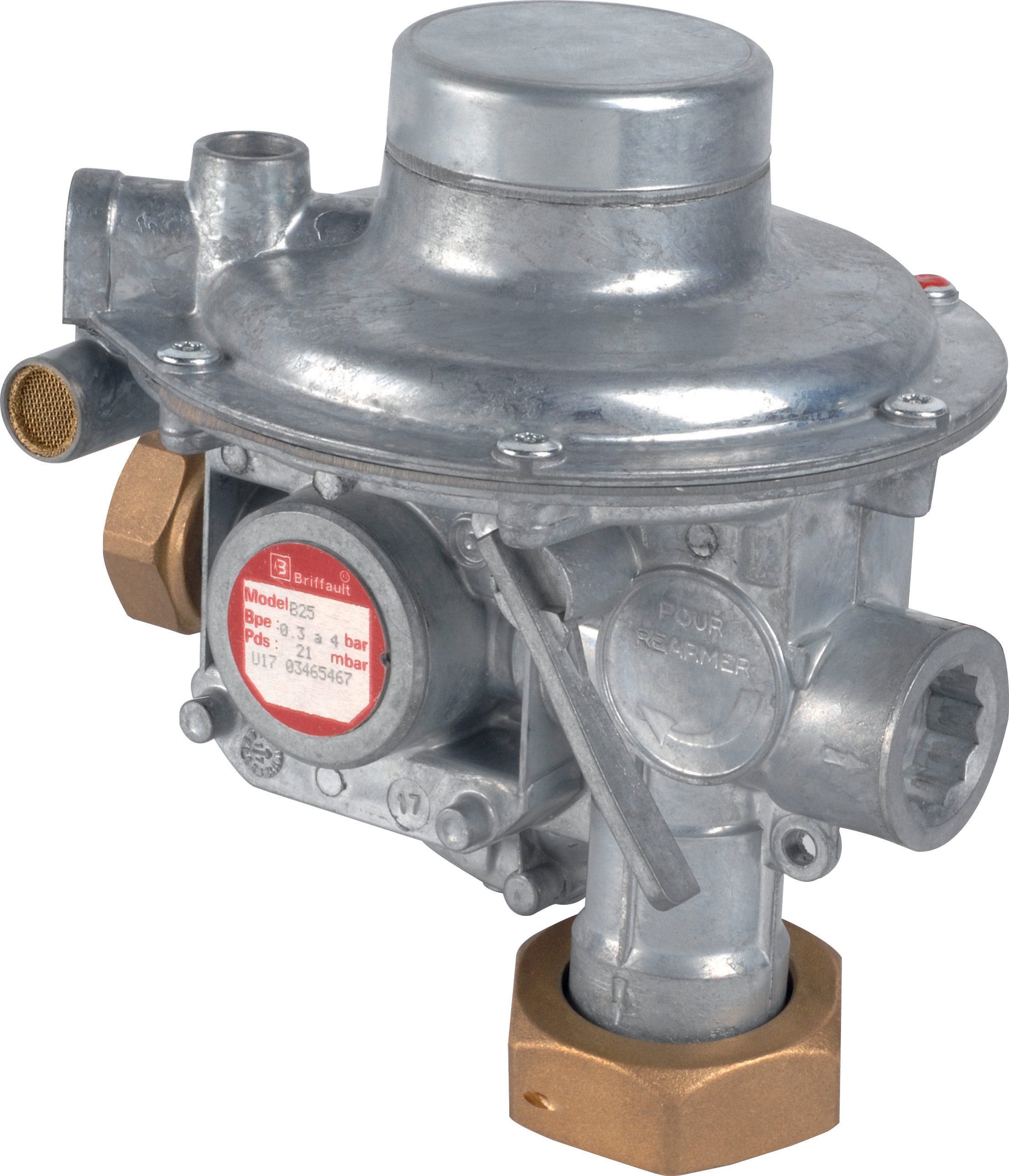 Pressure regulator Francel B25/37mb with safety