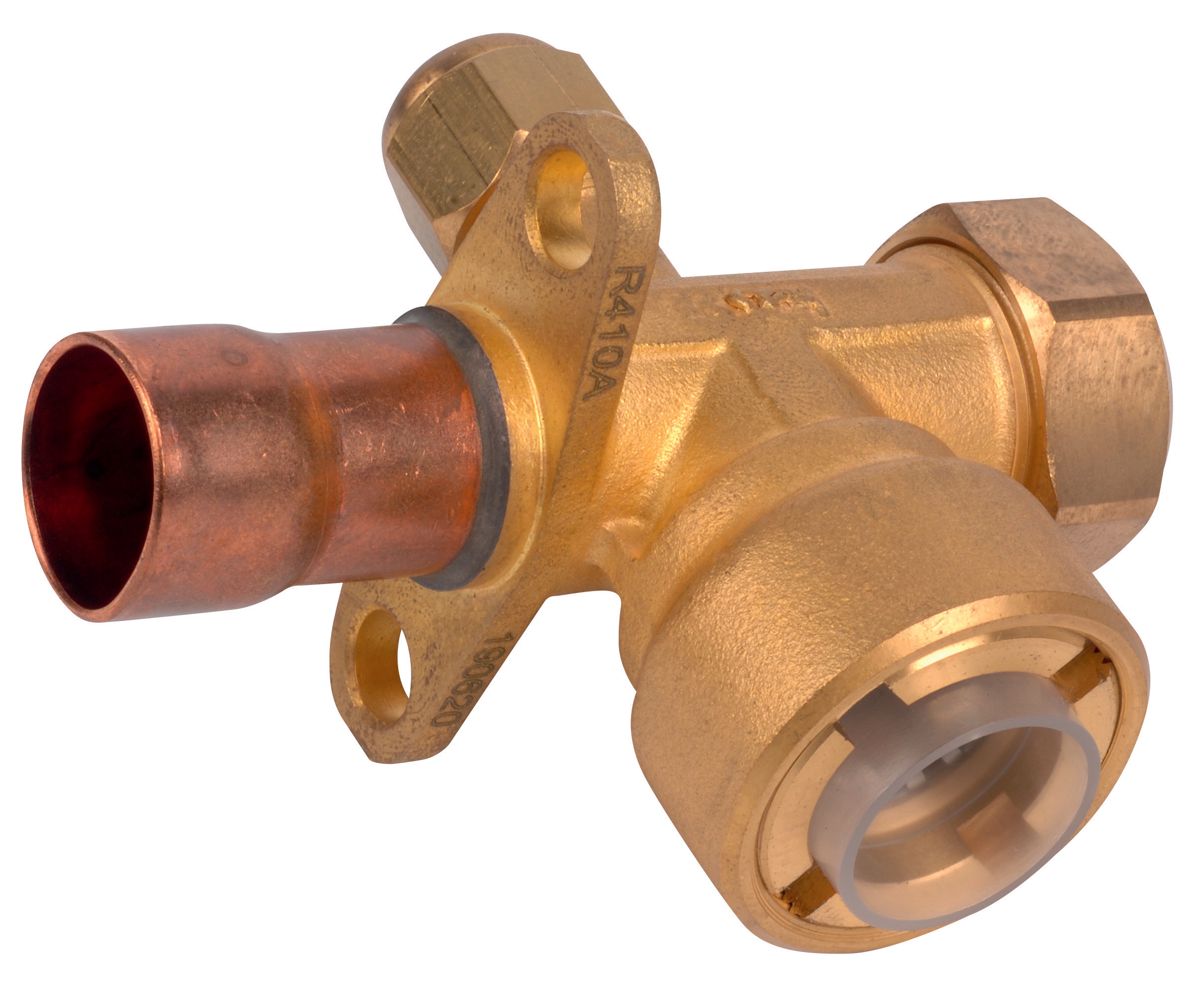 1/4" service T-fitting