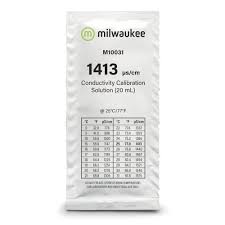 Conductivity calibration solution 25 sachets of 20ml