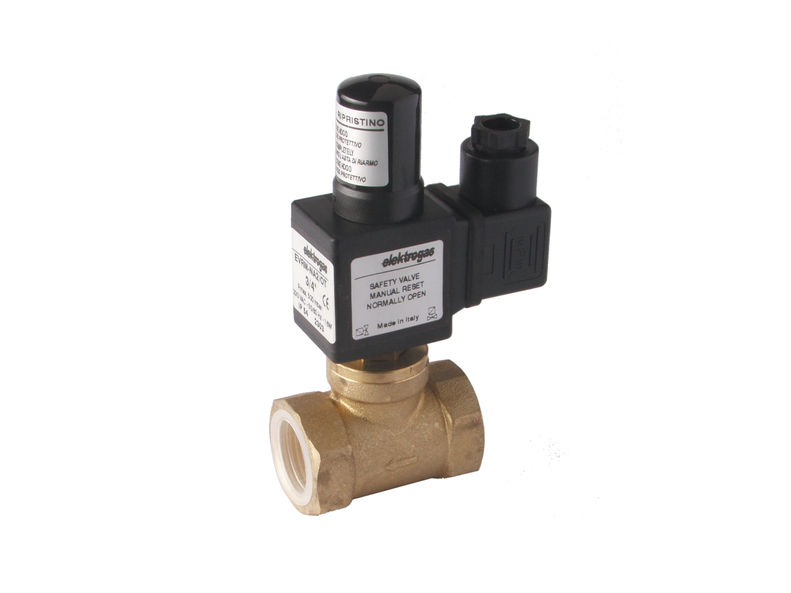 EVRM NA 2/0T solenoid valve threaded D3/4" 600 Mbar