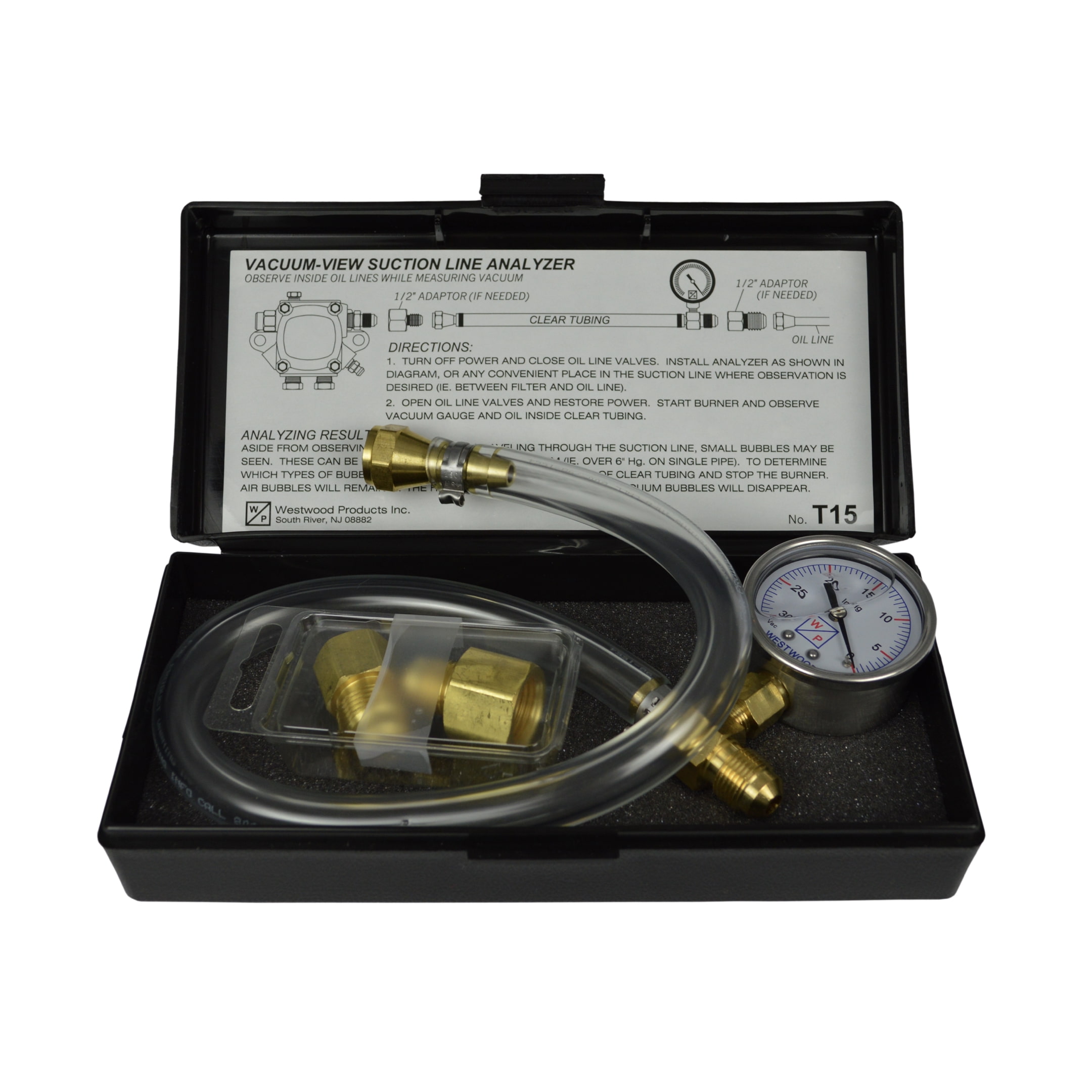 "Vacuum-View" Suction Line Analyzer | T15