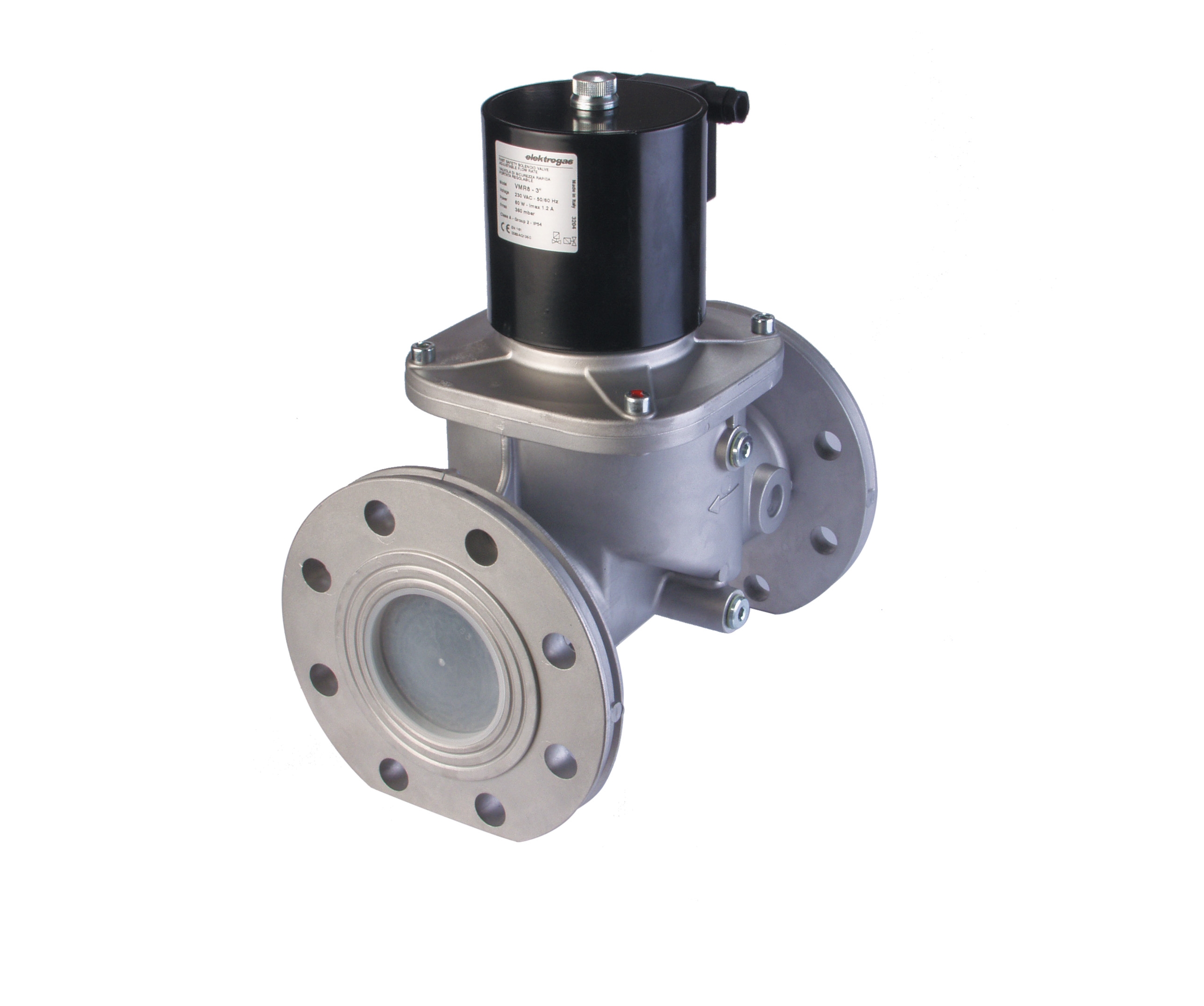 Solenoid valve VMR 7 flanges DN65 360 Mbar