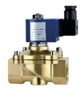 Bronze solenoid valve 1"1/2 220v viton