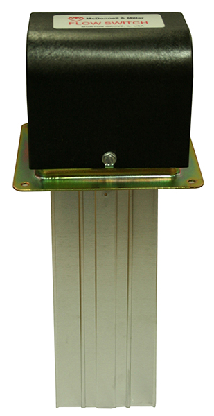 For general purpose low velocity applications where the most economical flow switch is desired Paddle fits 8 (203mm) minimum duct size Two electrical...