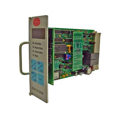 25SU3 Flame Signal Amplifier. The Fireye 25SU3-2100 also maximizes burner discrimination with its ability to accurately differentiate the pulse rates produced by the scanners.