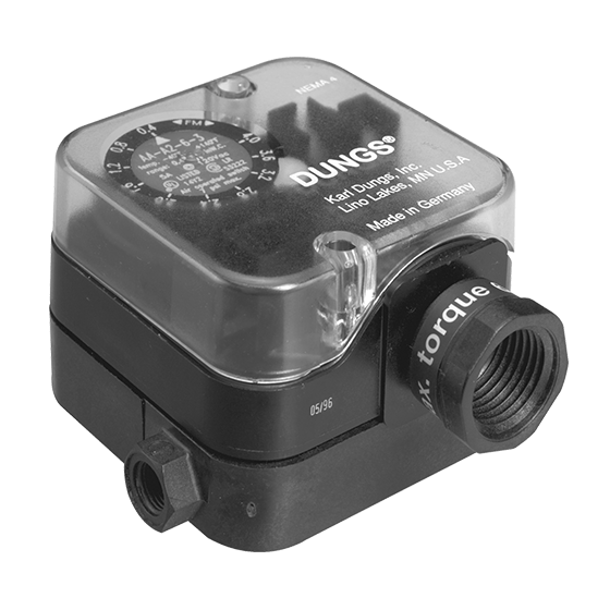 DUNGS AA-A2 - Pressure Switches for air, flue and exhaust gases (US/CA)